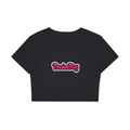 Passion Play Bubble Fitted Crop T-Shirt