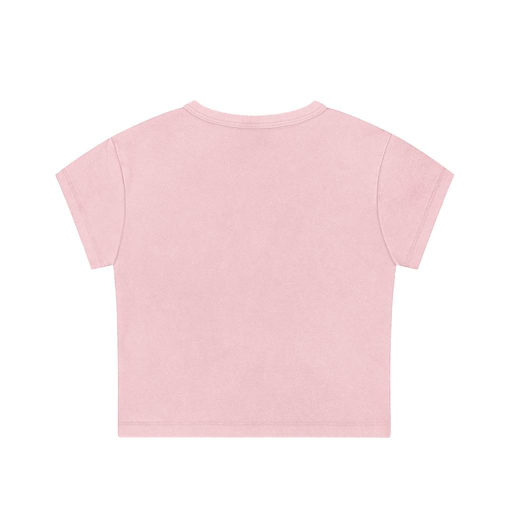 Passion Play Fox Script Logo Crop Top