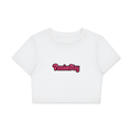 Passion Play Bubble Fitted Crop T-Shirt