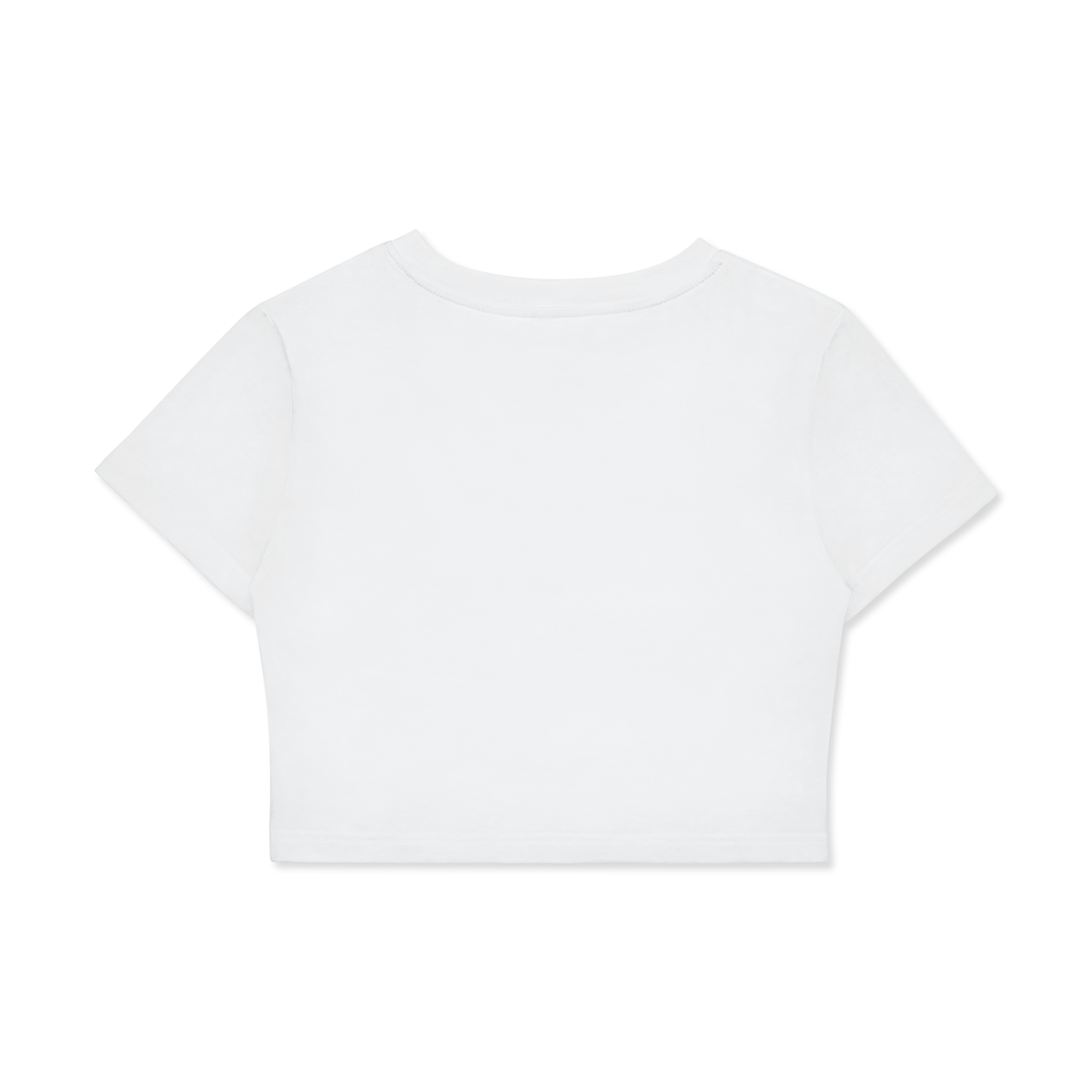 Passion Play Bubble Fitted Crop T-Shirt